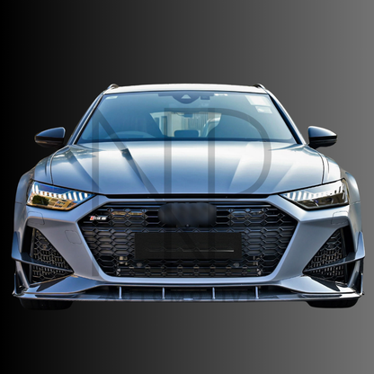 LIP ANTERIORE CARBONIO PRE-PREG AUDI RS6 C8 STILE PK