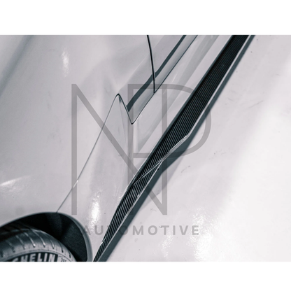 MINIGONNE LATERALI NP STYLE MHC CARBONIO PRE PREG BMW M2 G87