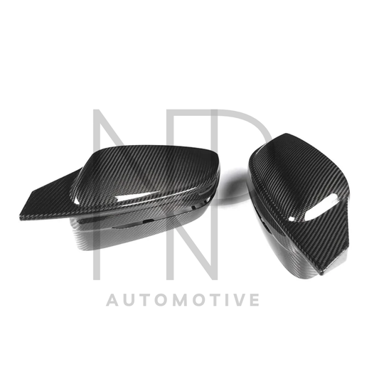 CALOTTE SPECCHIETTI CARBONIO PRE PREG STILE M PERF BMW SERIE 2 3 4 G20 G21 G22 G23 G42