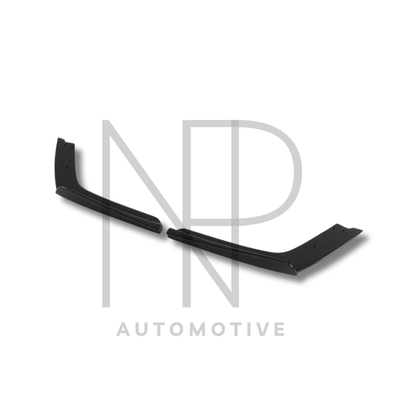 CANARD LATERALI POSTERIORI BMW M4 F82 F83 M3 F80 FIBRA DI CARBONIO NP STYLE