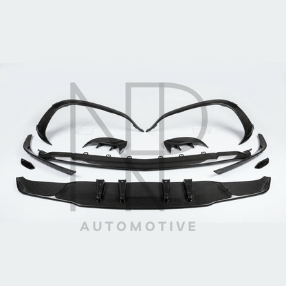 KIT ESTETICO STILE OEM CARBONIO PRE PREG MERCEDES CLASSE A45 AMG W177