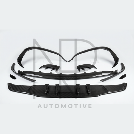 KIT ESTETICO STILE OEM CARBONIO PRE PREG MERCEDES CLASSE A45 AMG W177