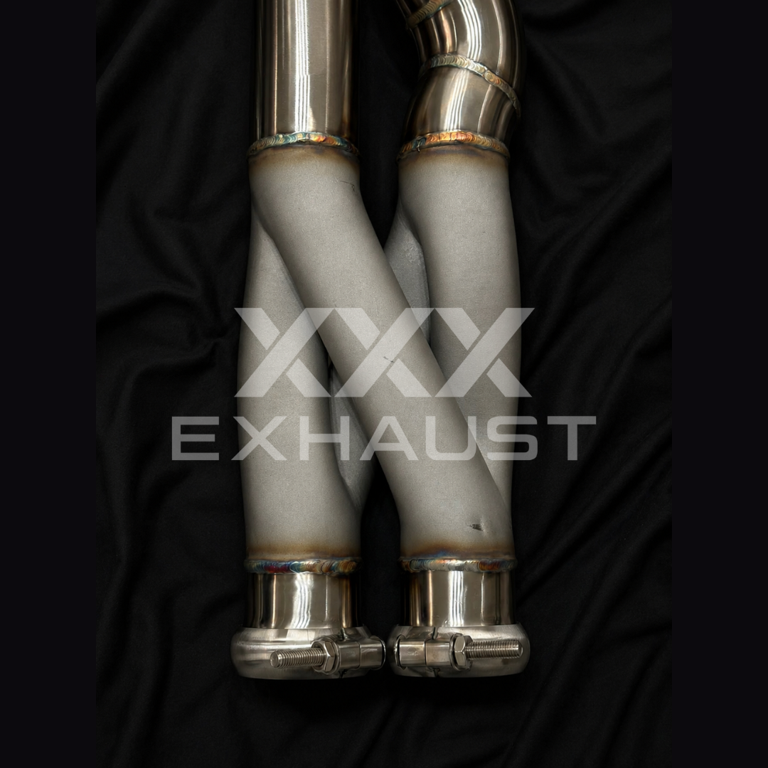 Centrale Mid Pipe Equal Length BMW M3 F80/83 S55 Acciaio Inox