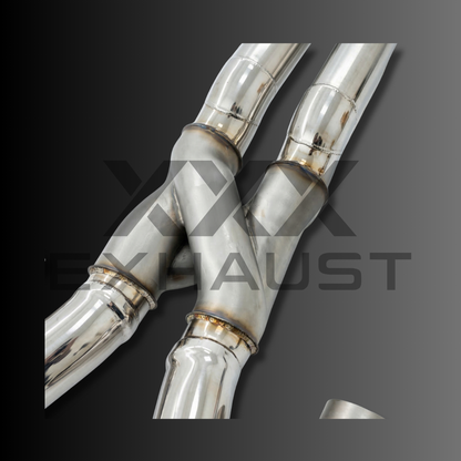 CENTRALE / MID PIPE EQUAL LENGHT Z-PIPE INOX 70 mm OPF DELETE BMW M2 M3 M4 S58
