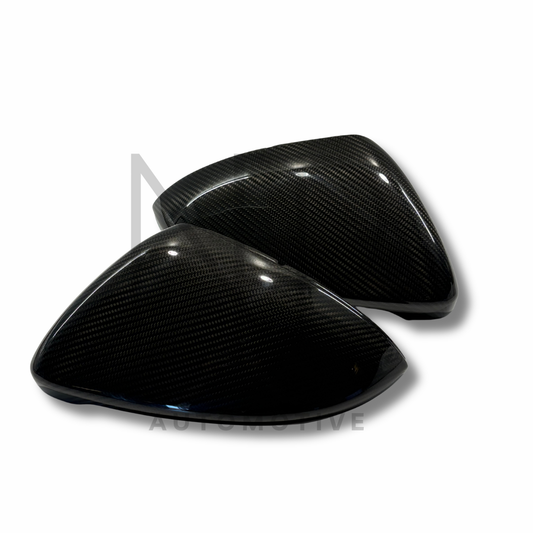 CALOTTE SPECCHIETTI VOLKSWAGEN GOLF MK7 GTD GTI R STANDARD FIBRA DI CARBONIO OEM STYLE