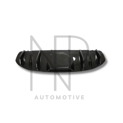 DIFFUSORE AERO PORSCHE TAYCAN FIBRA DI CARBONIO NP STYLE