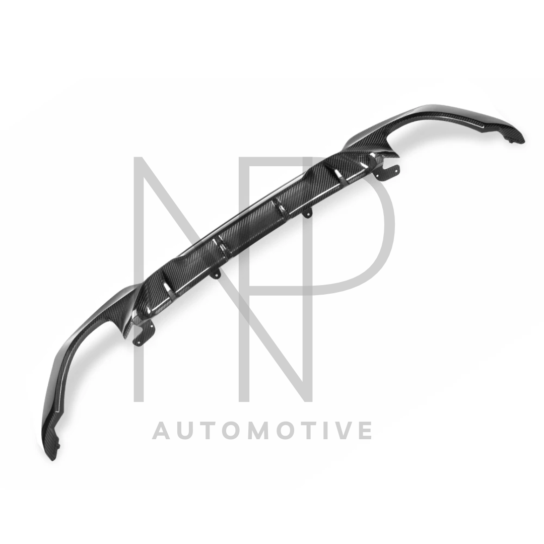 DIFFUSORE POSTERIORE STILE M PERF CARBONIO PRE PREG BMW 340i G20 G21 PRE LCI