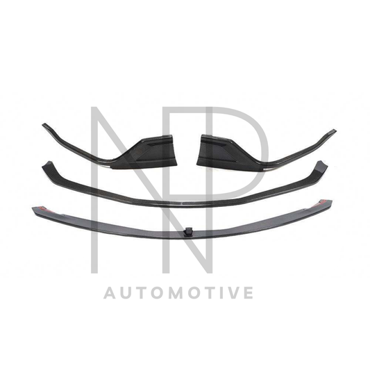 SPOILER ANTERIORE V2 STYLE CARBONIO PRE PREG TOYOTA SUPRA A90