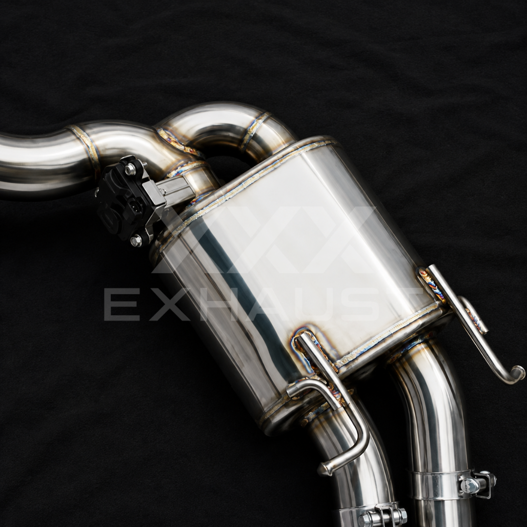 Catback Valvolato Mercedes-Benz C63 AMG W204 S204 M156 6.2 V8 Performance Exhaust