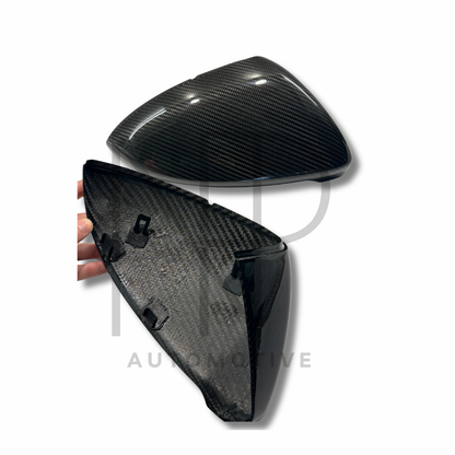 CALOTTE SPECCHIETTI VOLKSWAGEN GOLF MK7 GTD GTI R STANDARD FIBRA DI CARBONIO OEM STYLE