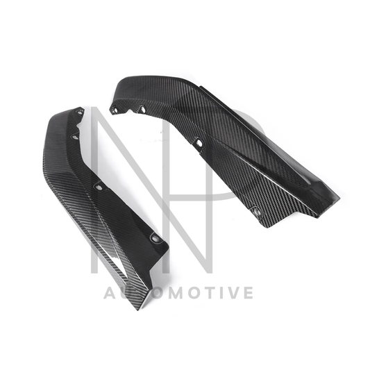 PROFILI LATERALI POSTERIORI PARAURTI STILE OEM FIBRA DI CARBONIO BMW M4 G82 G83