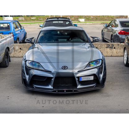 CALOTTE SPECCHIETTI CARBONIO PRE PREG TOYOTA SUPRA A90 NP STYLE