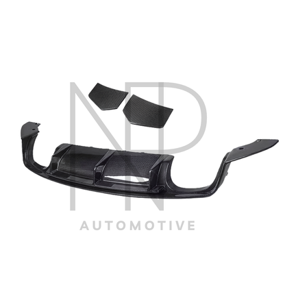 DIFFUSORE POSTERIORE STILE PERF CARBONIO PRE PREG AUDI TTRS MK3