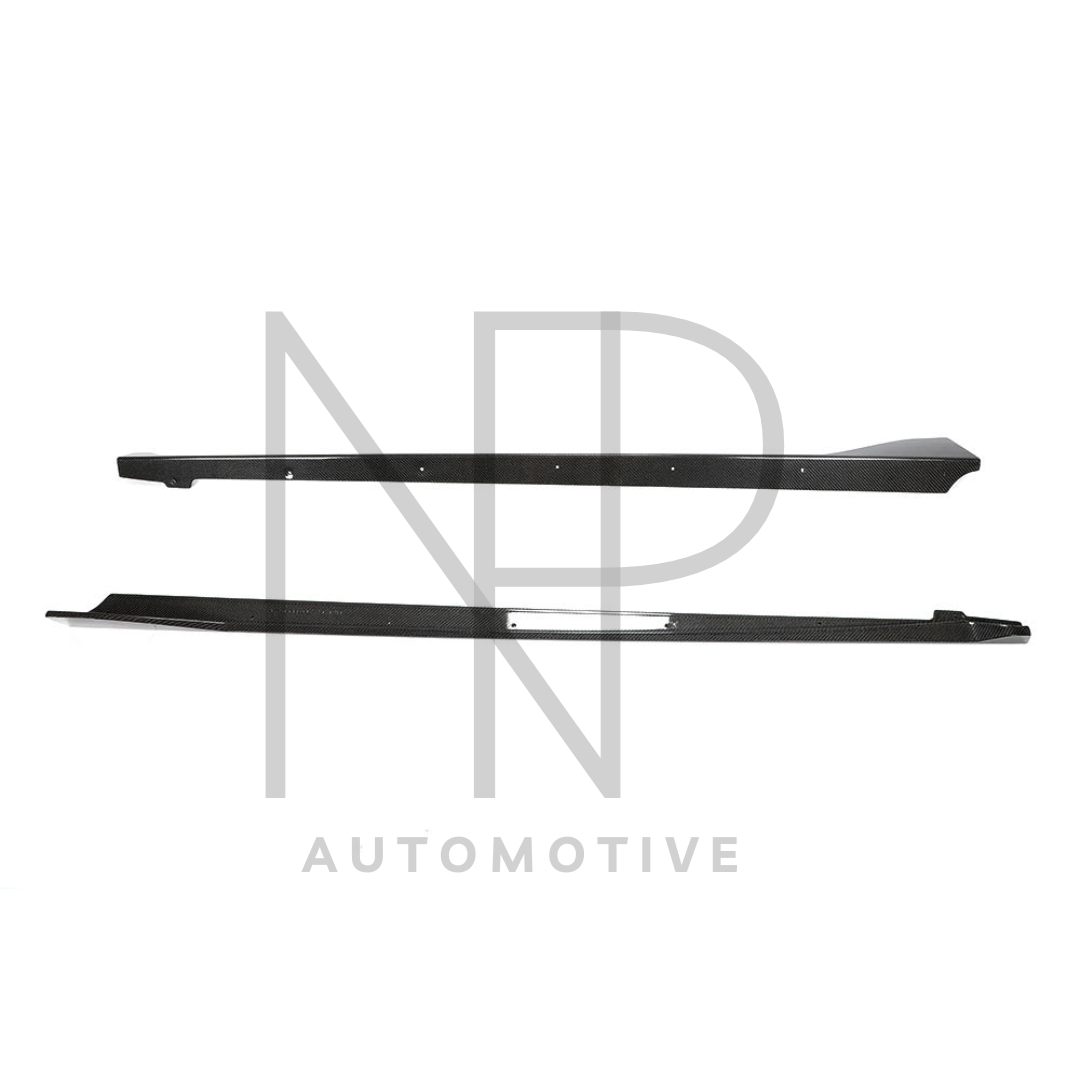 MINIGONNE LATERALI CARBONIO PRE PREG NP STYLE TOYOTA SUPRA A90