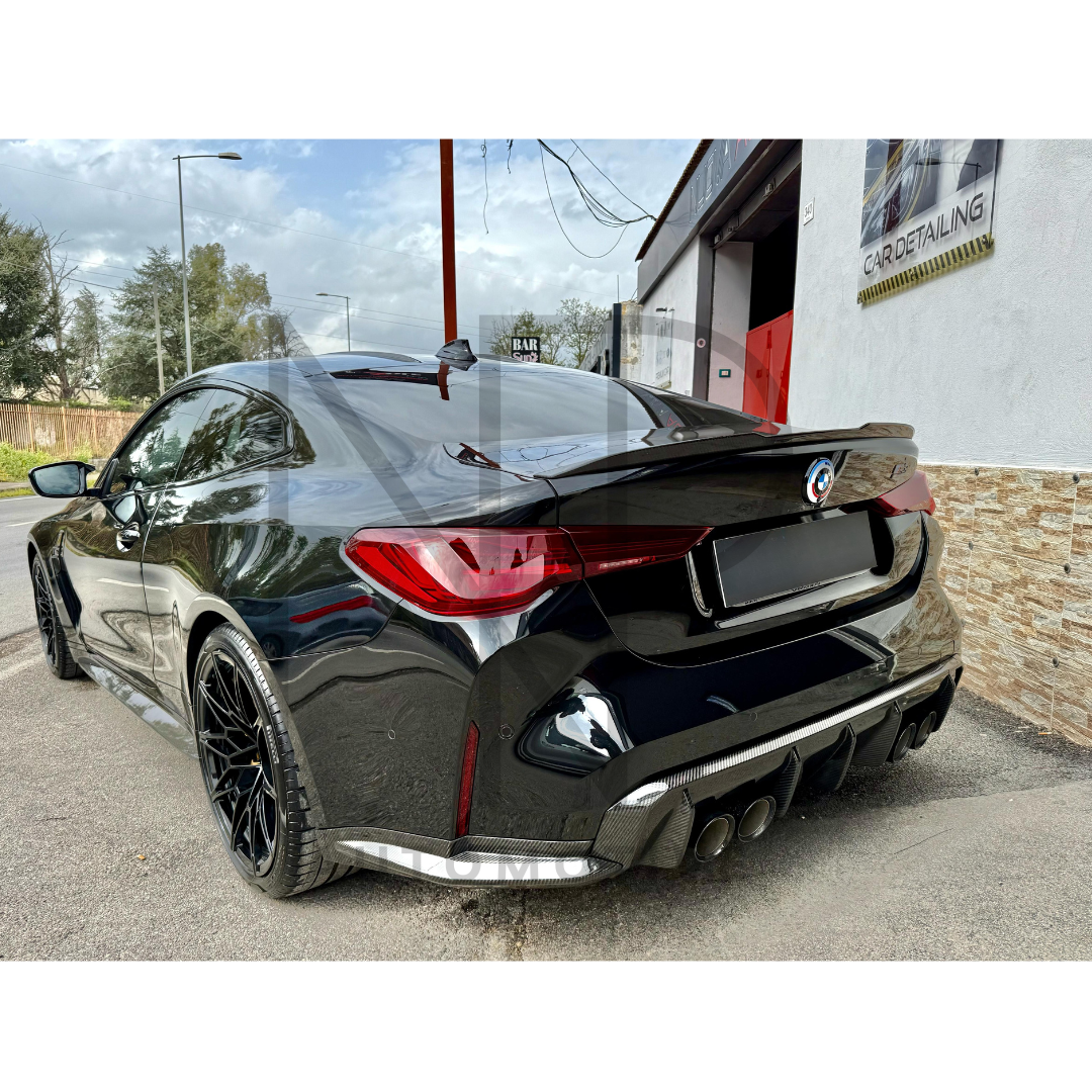 PROFILO DIFFUSORE POSTERIORE CARBONIO STILE OEM BMW M3 G80 G81 M4 G82 G83