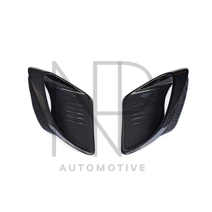 PRESE ARIA LATERALI C STYLE CARBONIO PRE PREG PORSCHE 911 991 TURBO/GT2RS/GT3RS