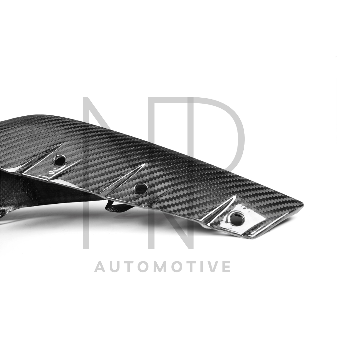 CANARD LATERALI ANTERIORI STILE OEM BMW M3 G80 M4 G82 CARBONIO DRY PRE PREG