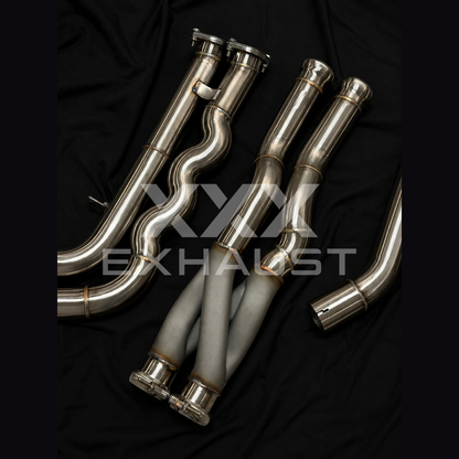 Centrale Mid Pipe Equal Length BMW M2 Competition F87 S55 Acciaio Inox