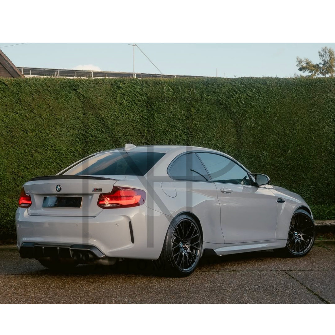 SPOILER POSTERIORE CS CARBONIO PRE PREG BMW M2 F87 SERIE 2 F22