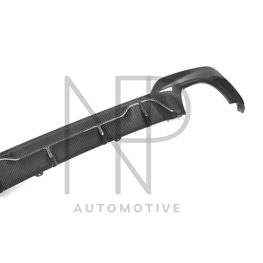 DIFFUSORE POSTERIORE STILE M PERF CARBONIO PRE PREG BMW 340i G20 G21 PRE LCI