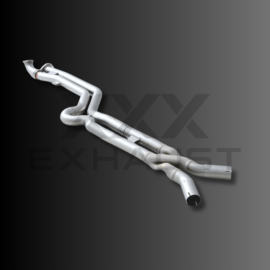 CENTRALE / MID PIPE EQUAL LENGHT Z-PIPE INOX 70 mm OPF DELETE BMW M2 M3 M4 S58