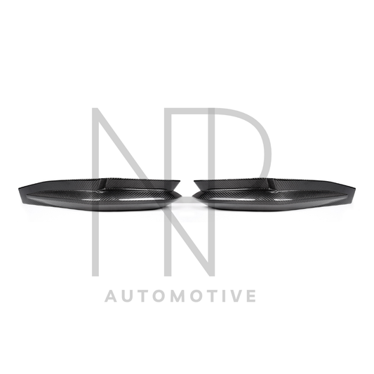 PROFILI LATERALI POSTERIORI PARAURTI STILE OEM FIBRA DI CARBONIO BMW M4 G82 G83