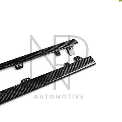 MINIGONNE LATERALI OEM STYLE CARBONIO PRE PREG MERCEDES A45 W177