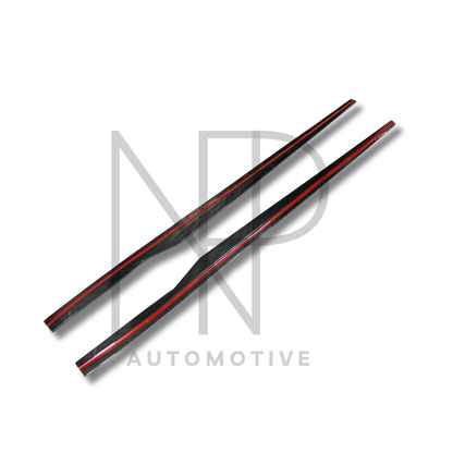 MINIGONNE LATERALI NP STYLE MHC CARBONIO PRE PREG BMW M2 G87