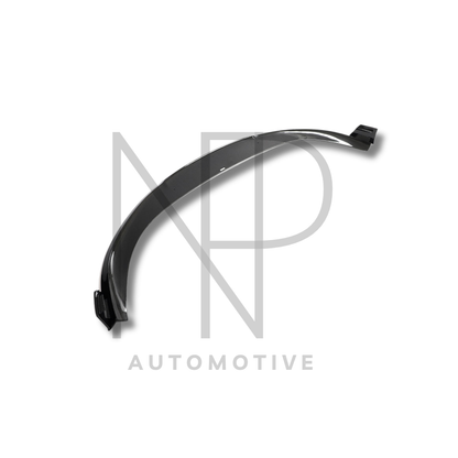 SPOILER ANTERIORE PORSCHE TAYCAN FIBRA DI CARBONIO STILE TURBO GT