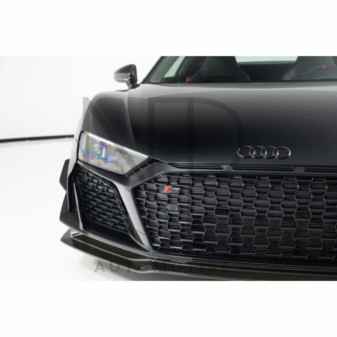 LIP ANTERIORE AUDI R8 RESTYLING 2019 FIBRA DI CARBONIO STILE GT