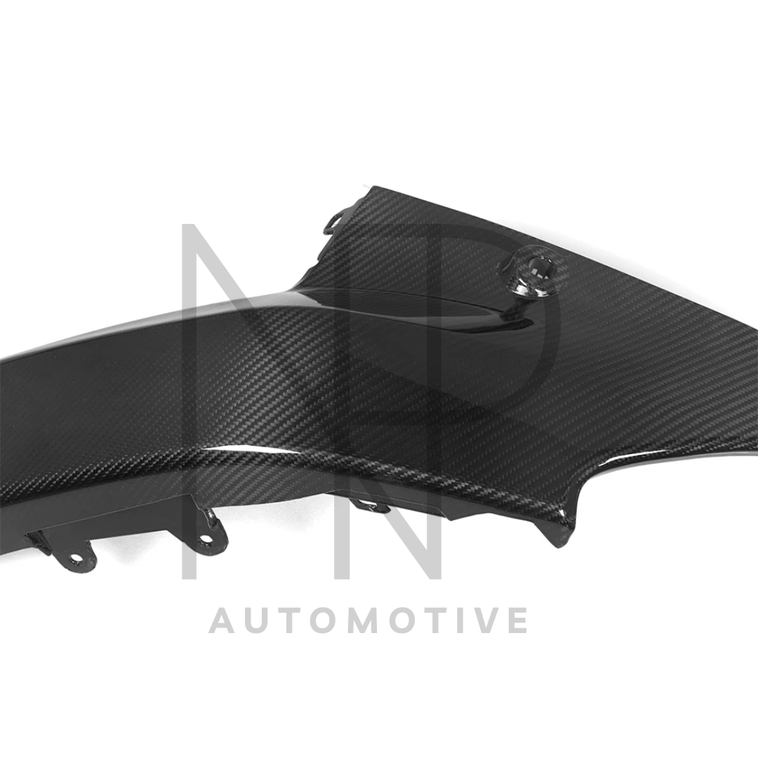 INSERTI LATERALI DIFFUSORE POSTERIORE CARBONIO PRE PREG BMW SERIE 2 G42