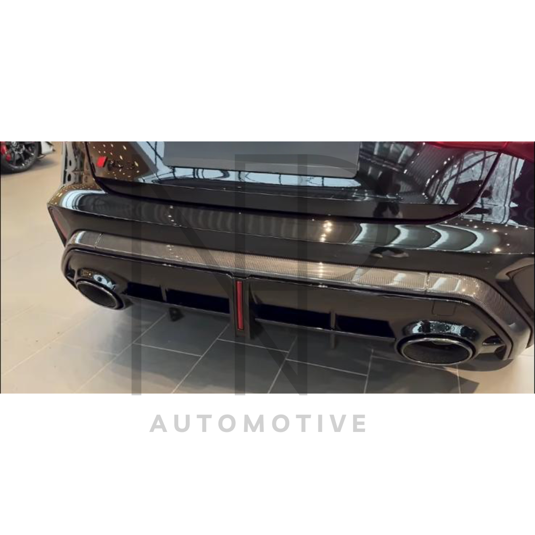 CORNICE DIFFUSORE CARBONIO STILE OEM AUDI RS3 8Y RESTYLING DRY PRE PREG