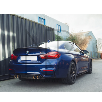 DIFFUSORE POSTERIORE M PERFORMANCE CARBONIO PRE PREG BMW M4 F82 F83 M3 F80