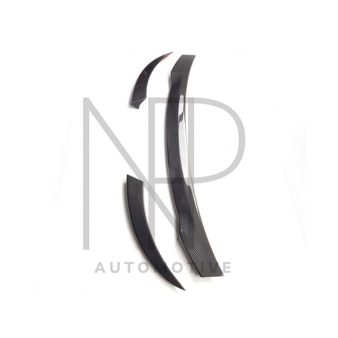 SPOILER POSTERIORE NP STYLE CARBONIO PRE PREG AUDI TT TTS TTRS MK3