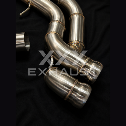 Centrale Mid Pipe Equal Length BMW M3 F80/83 S55 Acciaio Inox