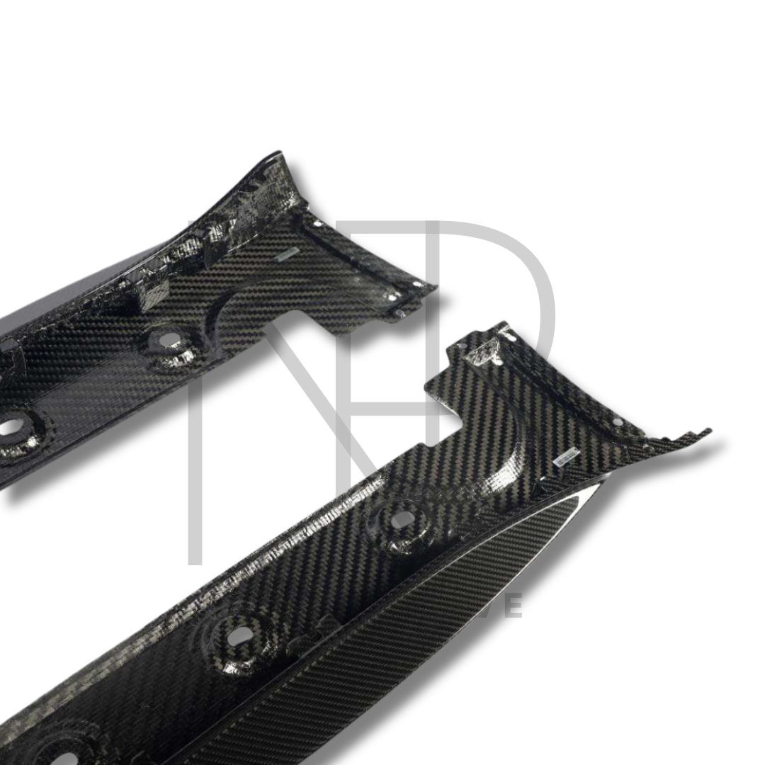 MINIGONNE LATERALI PORSCHE 992.1 GT3 FIBRA DI CARBONIO NP STYLE