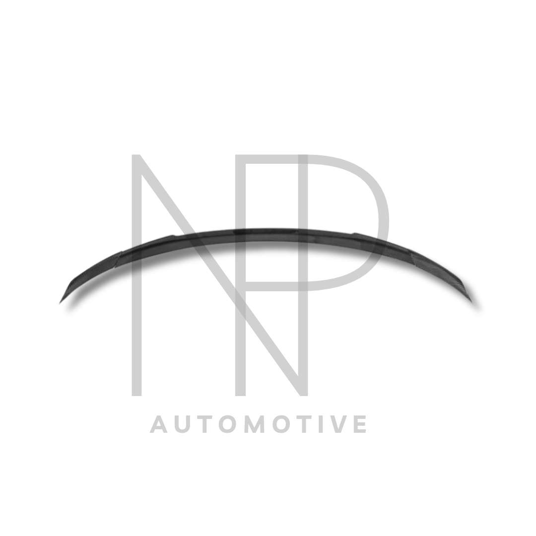 SPOILER POSTERIORE PORSCHE TAYCAN FIBRA DI CARBONIO PK STYLE