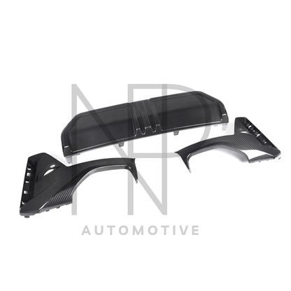 DIFFUSORE POSTERIORE M PERF CARBONIO PRE PREG BMW 340i G20 G21 LCI