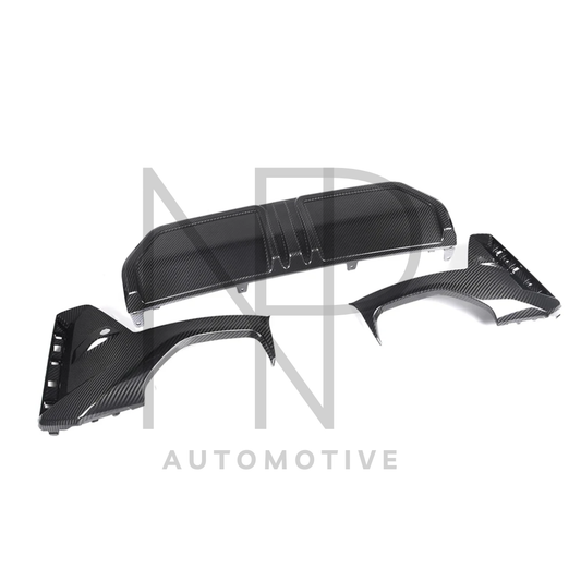 DIFFUSORE POSTERIORE M PERF CARBONIO PRE PREG BMW 340i G20 G21 LCI