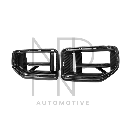 GRIGLIE ANTERIORI STILE CS FIBRA DI CARBONIO PRE PREG BMW M2 G87