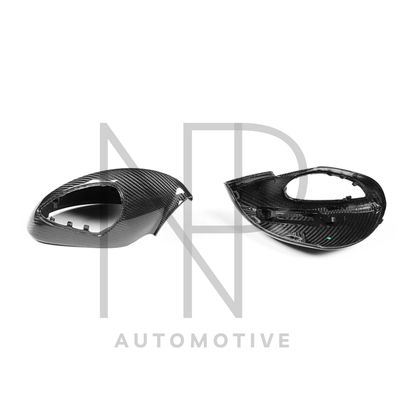 CALOTTE SPECCHIETTI CARBONIO PRE PREG PORSCHE CARRERA 911 991 GT3 RS GT2 RS CAYMAN 981 GT4