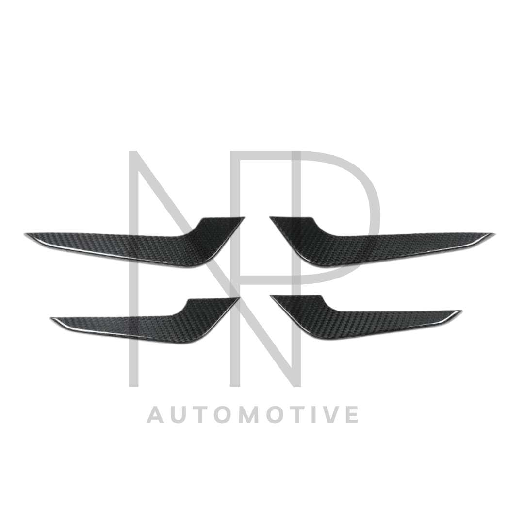 CANARD ANTERIORI CARBONIO PRE PREG NP STYLE AUDI RS3 8Y PRE RESTYLING