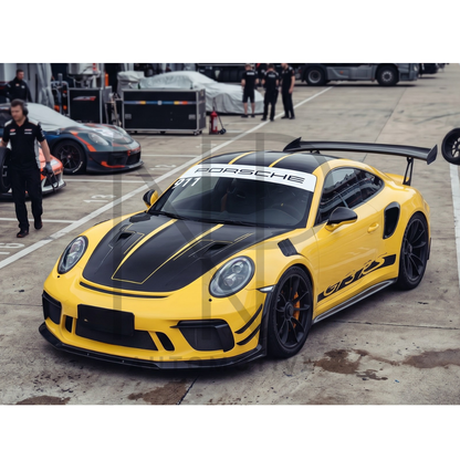KIT CARBONIO COMPLETO C STYLE CARBONIO PRE PREG PORSCHE 911 991.2 GT3RS