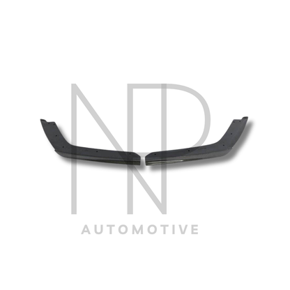 CANARD LATERALI POSTERIORI BMW M4 F82 F83 M3 F80 FIBRA DI CARBONIO NP STYLE