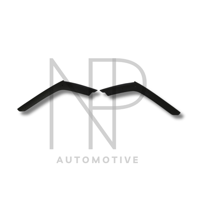 CANARD LATERALI POSTERIORI BMW M4 F82 F83 M3 F80 FIBRA DI CARBONIO NP STYLE