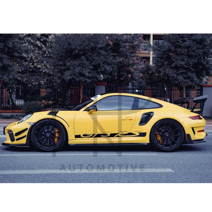 MINIGONNE LATERALI C STYLE CARBONIO PRE PREG PORSCHE 911 991 TURBO/GT2RS/GT3RS