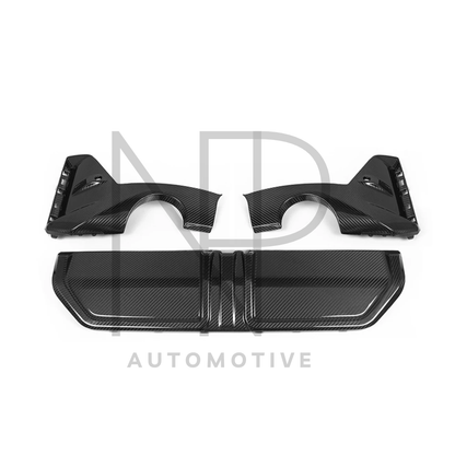 DIFFUSORE POSTERIORE M PERF CARBONIO PRE PREG BMW SERIE 3 G20 G21 LCI