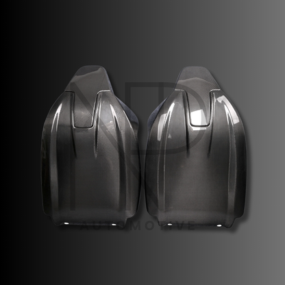 COVER RETRO SEDILI SCHIENALI CARBONIO PRE PREG BMW M2 G87 M4 G82 G83