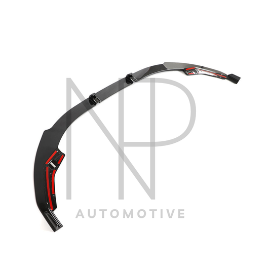 SPOILER ANTERIORE NP STYLE CARBONIO PRE PREG AUDI S3 8Y PRE RESTYLING