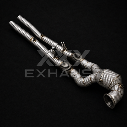 Downpipe Audi RS3 8Y 2.5 TFSI OPF/GPF Delete Performance Inox
